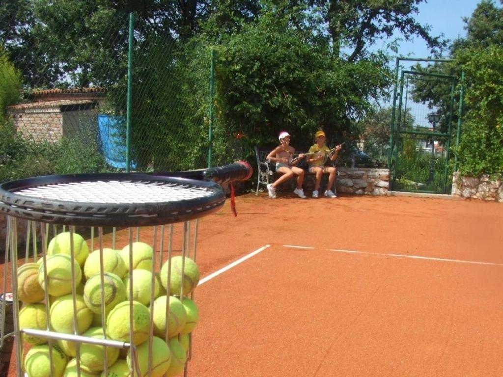Villa In Funtana With Private Tenniscourt Luaran gambar